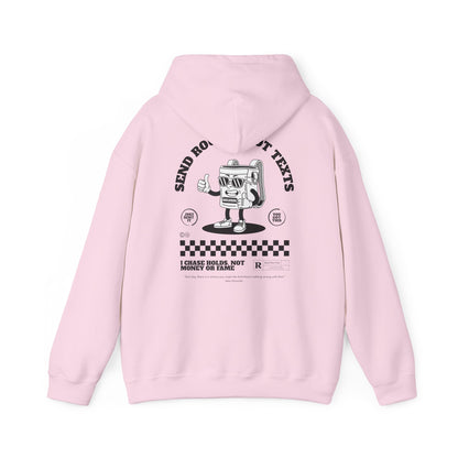 Climbing Hoodie - Send Boulder Not Texts