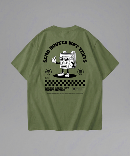 Sent Routes Not Texts Shirt