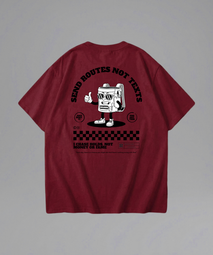 Sent Routes Not Texts Shirt