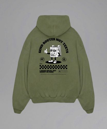 Send Routes Not Texts Hoodie